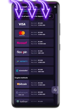 WinSpirit online casino bonus Australia payment methods